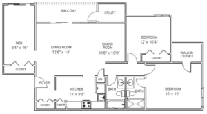 Hollandale Apartments floorplan